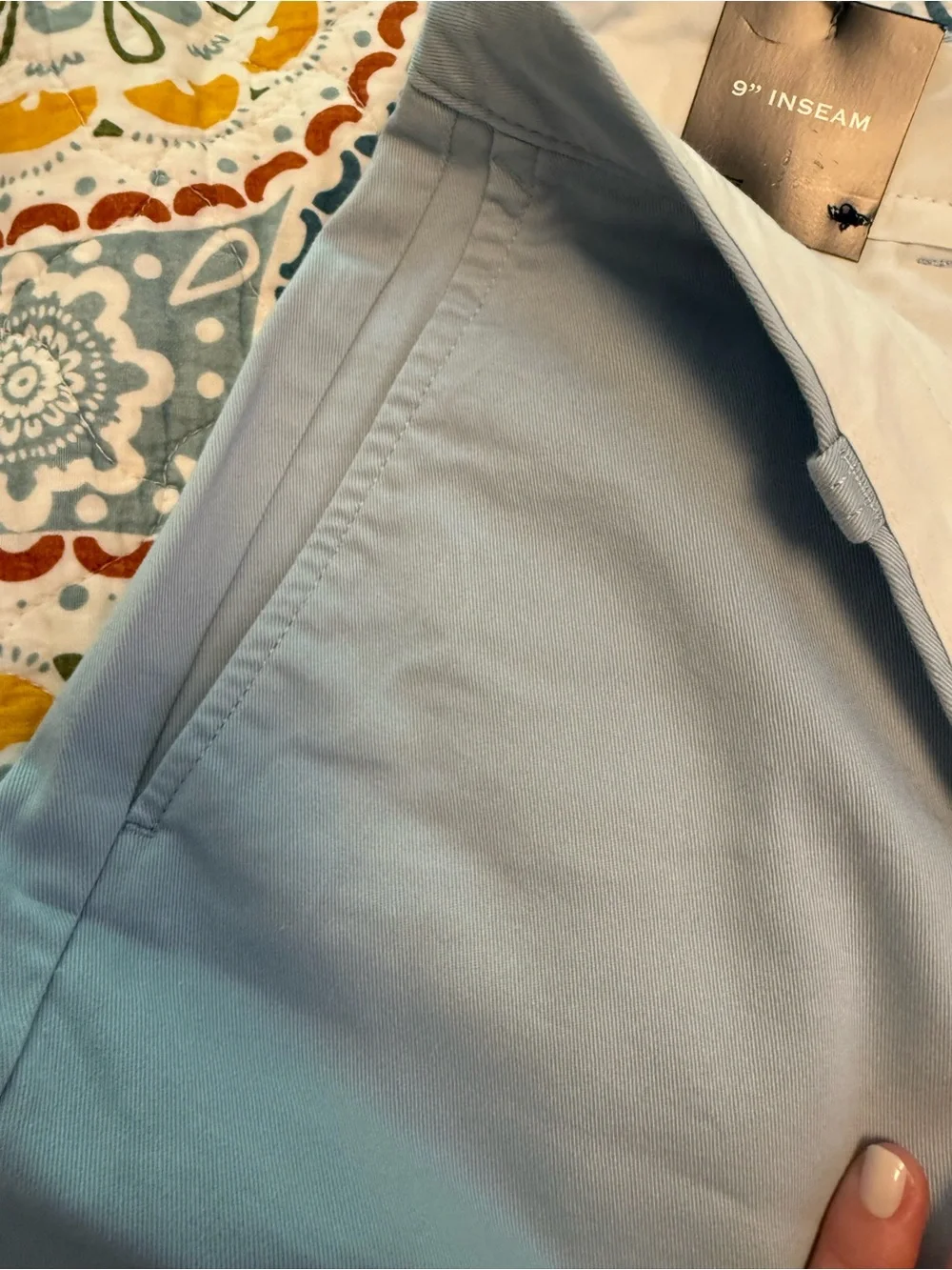 New with Tags Men’s 9” Blue Casual Shorts- j.crew - size 32